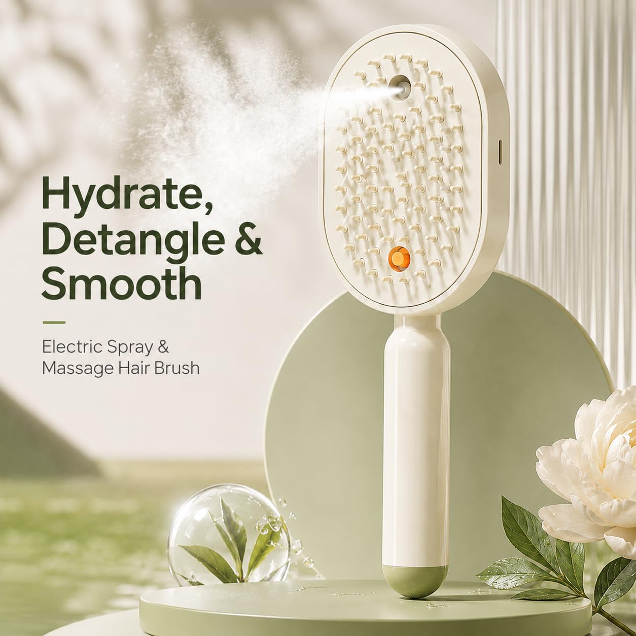 Massage - Sisir Pijat Rambut Elektrik 2in1 dengan