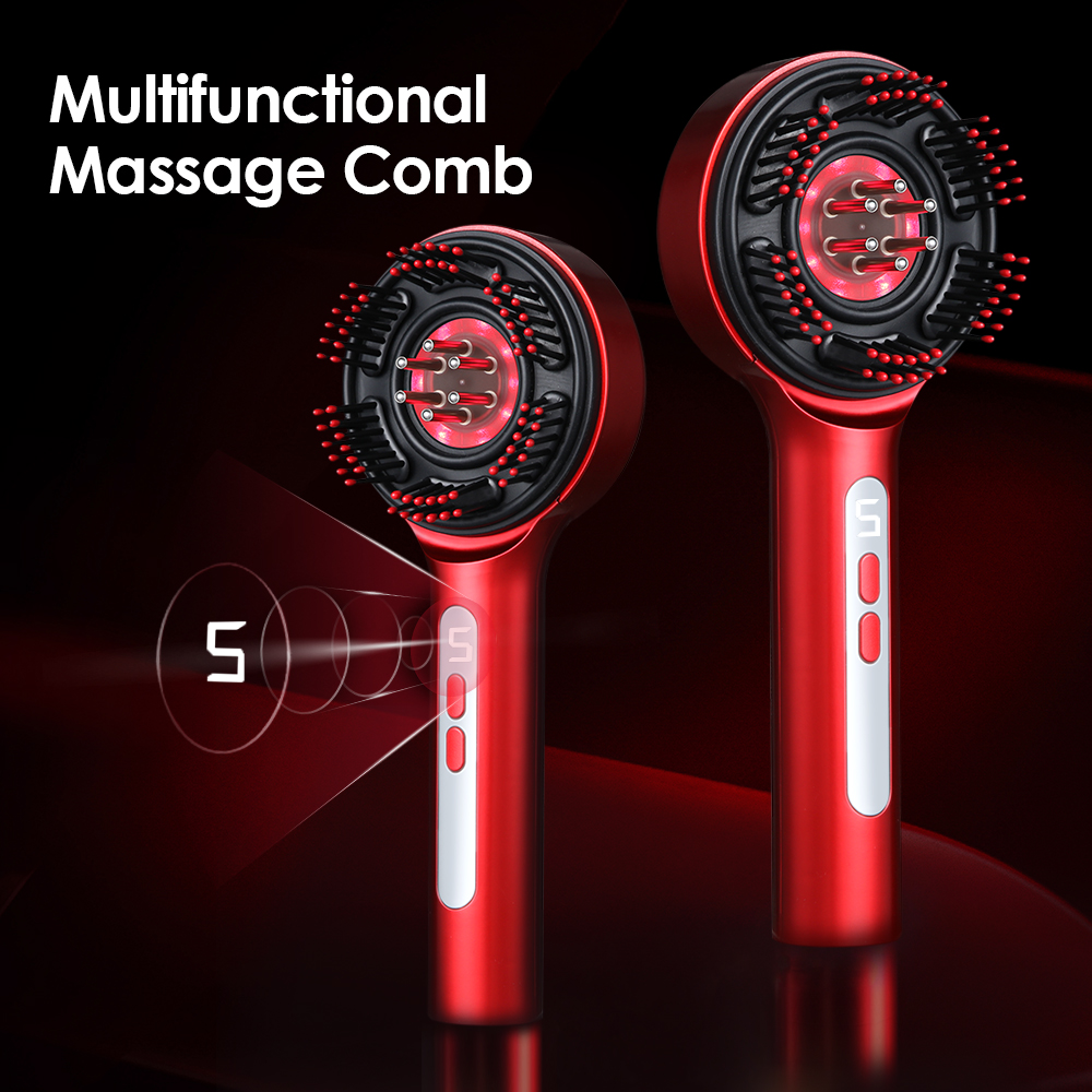 Hair Care - Sisir Pijat Kulit Kepala Elektrik dengan