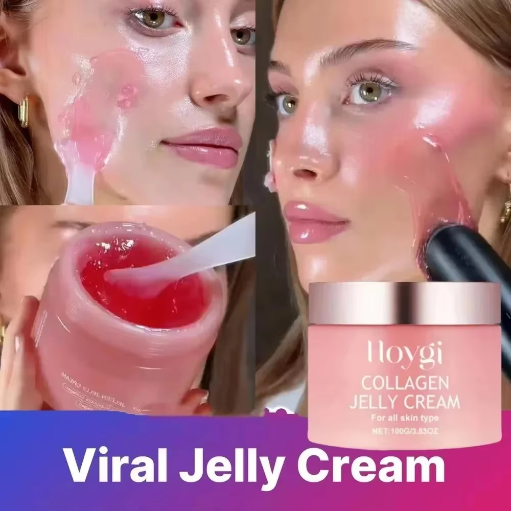 100G Krim Wajah Jelly Kolagen  - Niacinamide Pore Shrinking Essence ulasan dan harga