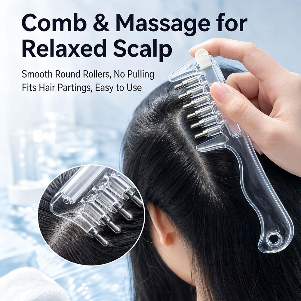 Sisir dengan Aplikator Cairan  - Hair Care ulasan dan harga