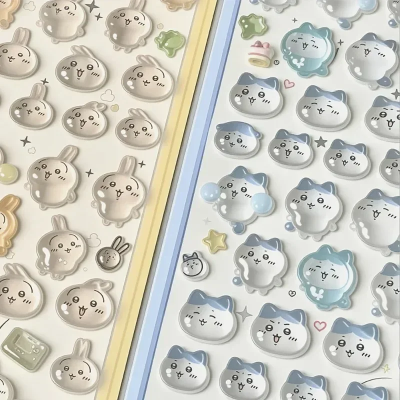 Stiker 3D Chiikawa dengan Efek - Nail Art ulasan dan harga