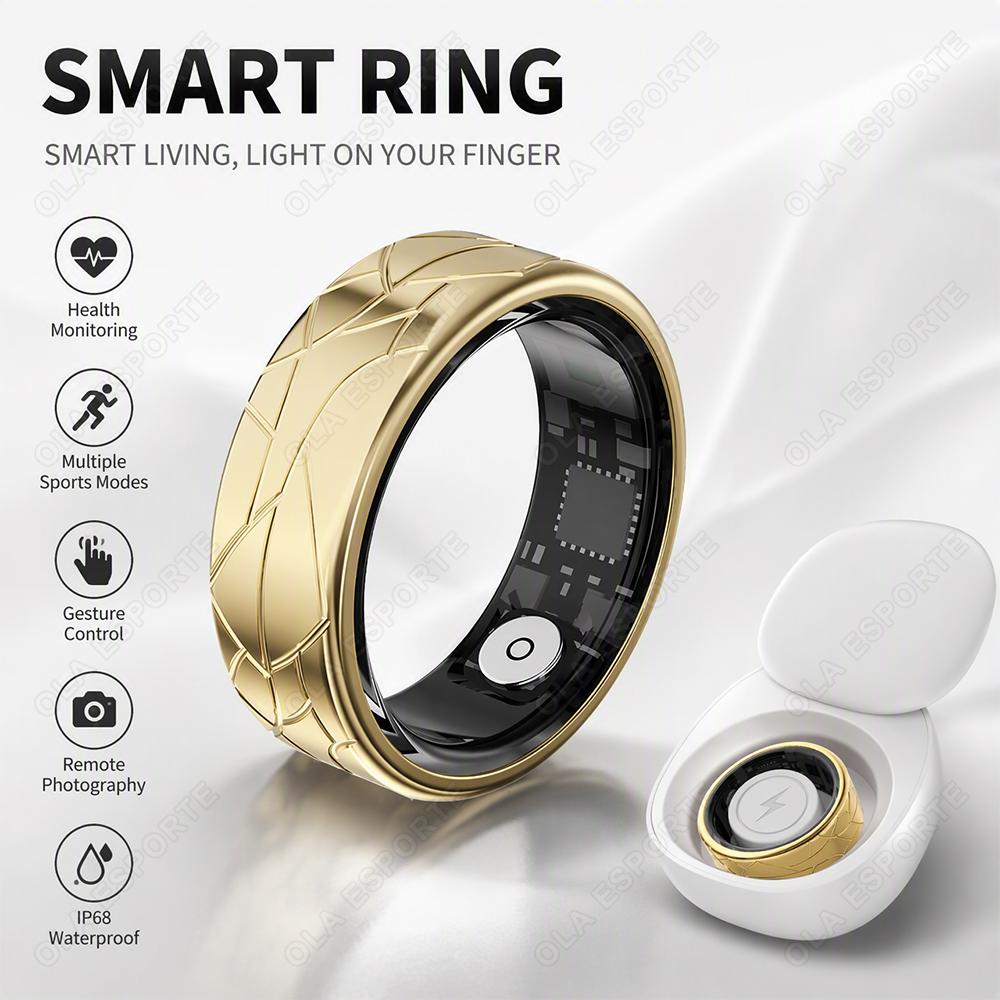 Cincin Pintar Stainless Steel  - Health Monitors ulasan dan harga