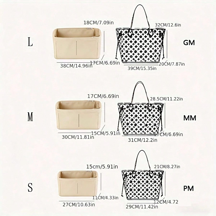 Organizer Tas dengan Lapisan K - Makeup ulasan dan harga