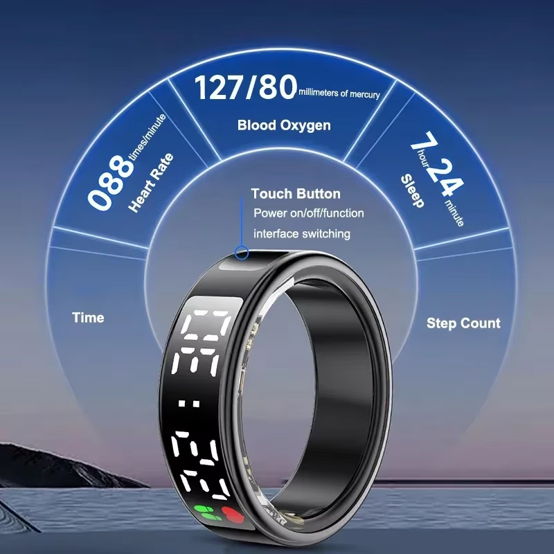 Cincin Pintar Kebugaran dengan - Health Monitors ulasan dan harga